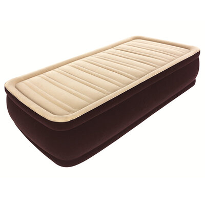 

Bestway Shuya Beige Shu Mei Rong fashion type single inflatable bed air cushion bed inflatable mattress lunch afternoon bed fast charge bleed built-in electric pump 67492