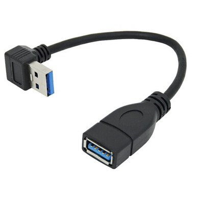 

Huayuan USB 30 Extension Cable - A Left & Right Angle - Male To Female