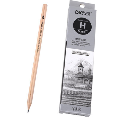 

BAOKE BAOKE PL1653 office drawing pencil drawing sketch pencil graffiti 3H 12 support