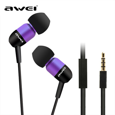 

ES-Q8i 3.5mm Stereo Noise-isolating Hi-fi In-ear Earphones Heavy Bass Music Headset Headphones with mic for iPhone Samsung
