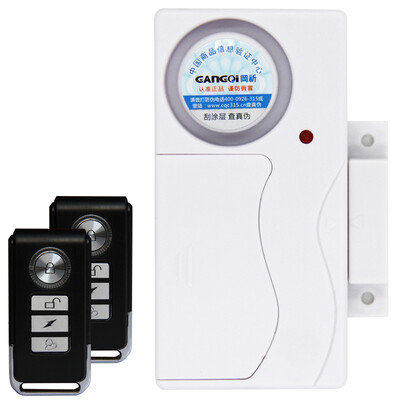 

Gangqi GQ-WXYK021 двери и окна охранная сигнализация интеллектуальный домашний магазин беспроводной пульт дистанционного управления дверь магнитный охранник дверь и окно будильник дома подарки анти-вор