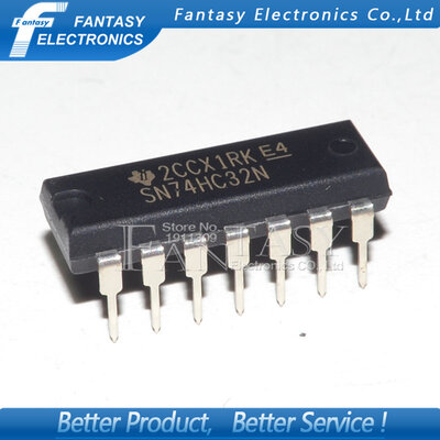 

10PCS SN74HC32N DIP14 SN74HC32 DIP 74HC32N 74HC32 new and original IC free shipping