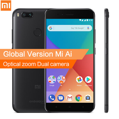 

Глобальная Версия Xiaomi Mi A1 4GB 64Gb смартфон Snapdragon 625 Octa Core 5.5 " FHD дисплей с двумя камерами 12MP + 12MP Android 7