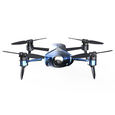 

HIGH GREAT TAKE remote control aircraft drone HD real-time aerial intelligent high-definition folding four-axis aircraft navy blue