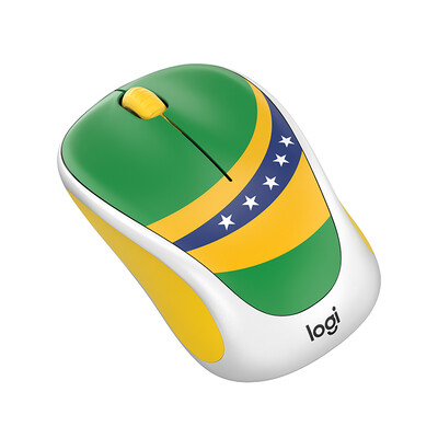 

Logitech M238 Fan Collection Wireless Mouse - Brazil