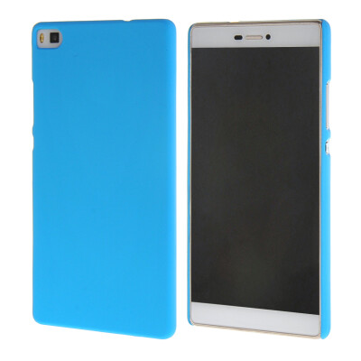 

MOONCASE Huawei P8 Case Hard Rubberized Rubber Back Case Cover for Huawei Ascend P8 Blue