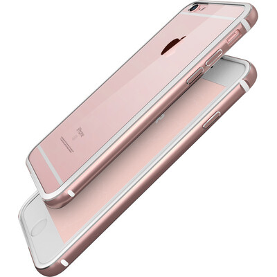 

Миллиард цветов (ESR) iPhone6 ​​/ 6с телефон оболочки / защитный рукав 4,7 дюйма 6S Apple, телефон устанавливает металлический каркас оболочки падение сопротивления Чонг оригинальной серии из розового золота - прозрачный спинодержатель