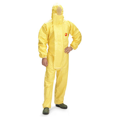 

DuPont DU PONT Tychem C chemical protective clothing acid&alkali resistant liquid corrosion resistance oil waterproof&safety isolation coveralls overalls  code