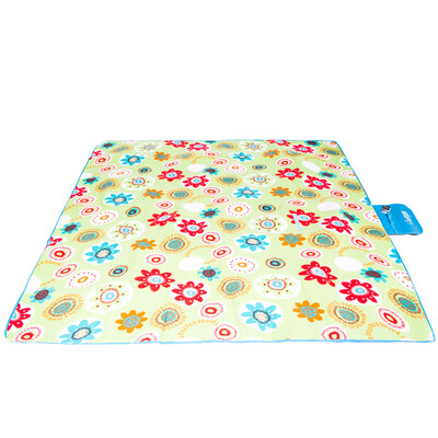 

Wolf walker suede picnic mat mat mat outdoor camping mat 200200 increase thickening crawling mat sun flower