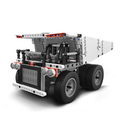 

2018 New Building Blocks Mine Truck Model Building Blocks Child Car Boys Assembly Spelling Toys