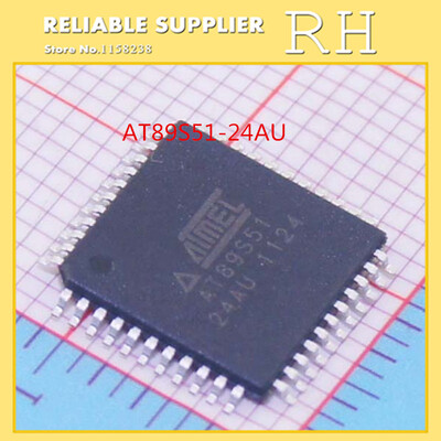 

10pcslot AT89S51-24AU TQFP-44 Embedded - Microcontrollers