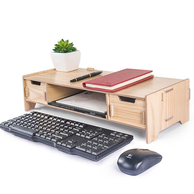 

Jin Longxing glosen computer LCD monitor increased shelf rack base monitor bracket desktop keyboard storage rack