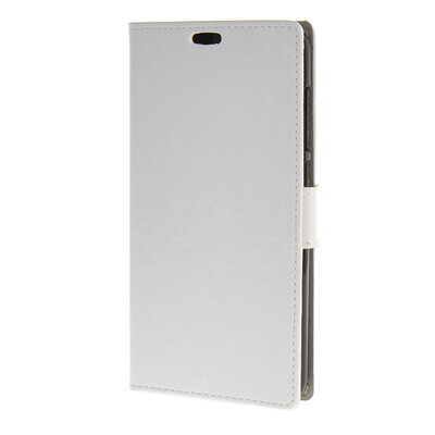 

MOONCASE чехол for ZTE Blade S6 Plus S6+ Кожаный бумажник флип Чехол карты с Kickstand Дело Чехол белый 01