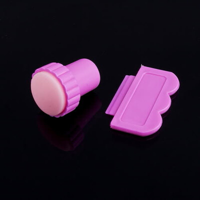 

New Nail Art Stamping Stamp Tools Scraping Knife Set