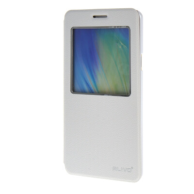 

MOONCASE Samsung Galaxy A7 чехол для View Leather Flip Pouch Bracket Back Cover White