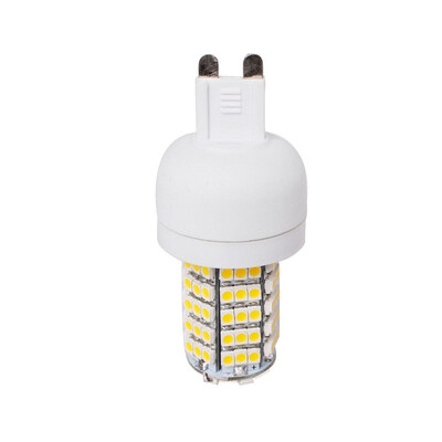 

New G9 6W 550-Lumen 102 SMD 3528 LED Light Bulb AC 220V