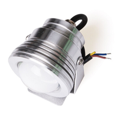 

MyMei Silver 10W LED Spot Light 12V Pure White Light for Aquarium Pool NEW