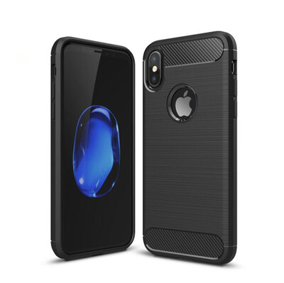 

Phone Case For iPhone X 7 7 Plus 6 6s Plus 5 5s SE Case Luxury New Carbon Fiber Soft TPU Drawing Shockproof Phone Case