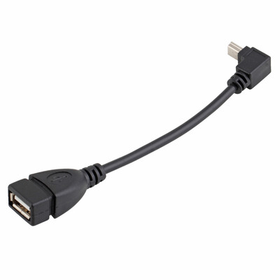

USB женщина к Мини 5P USB B Мужской преобразования адаптер OTG Кабельный вверх