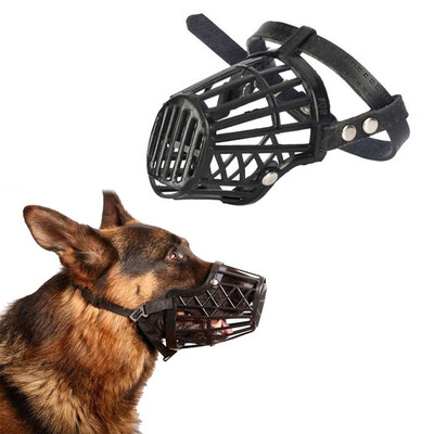 

Adjustable Basket Mouth Muzzle Cover For Dog Training Bark Bite Chew Control