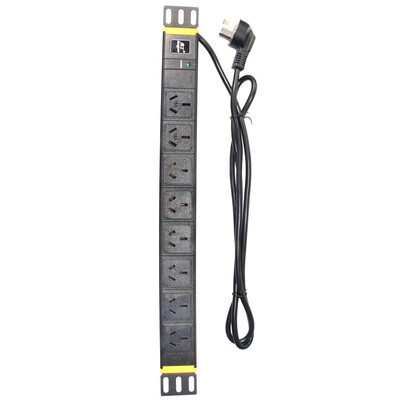 

Lengon PDU-CK06 2 1U-P PDU socket plug-in board plug-in cabinet dedicated board drag line board