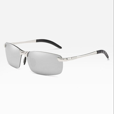 

Новые солнечные очки Polarized солнечных очков прибытия металла водить спорта Rimless металла поляризованные солнечные очки велосипеда Мужчины задействуя Goggle Oculos