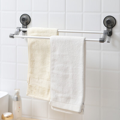 

Runjin bathroom rack free punching bathroom storage towel rack strong suction cup black box bathroom series RJ-1120