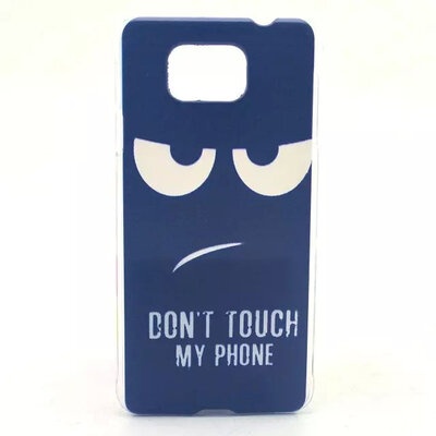 

MITI Transparent side mobile phone case hard Back cover Skin Shell for Samsung Galaxy Alpha G850 G850F G8508S G8509V