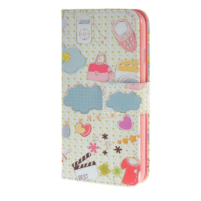 

MOONCASE Case for iPhone 6 (4.7") Pattern series Leather Flip Wallet Card Slot Stand Back Cover