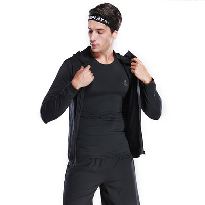 

CAMEL Mens Quick-Drying Clothes Training Tights Suit