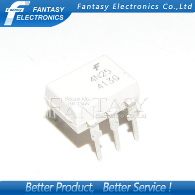 

20PCS 4N25 DIP6 DIP photoelectric coupler new&original free shipping