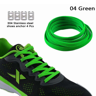 

JUP 3 пары Lazy Not Tie Shoelaces Металлическая мода Простая и удобная пряжка Эластичный полиэфирный резиновый шнурок Спортивная о