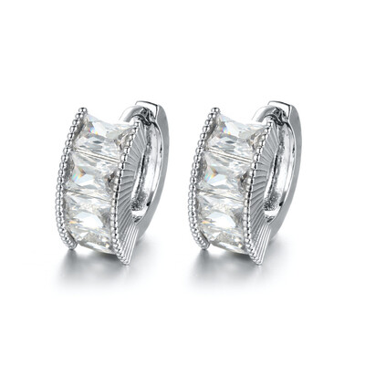 

Single stone earring designs gemstone earring zircon jewelry earring