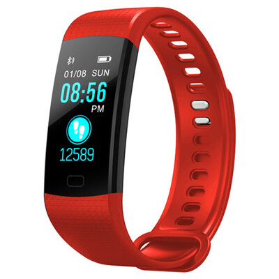 

Smart Bracelet Wristband Fitness Tracker Color Screen Heart Rate Sleep Pedometer Sport Waterproof Activity Tracker iPhone Samsung