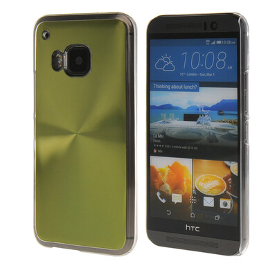 

MOONCASE Мода Стиль компакт Алюминий Металл Твердая обложка чехол для HTC One M9 Зеленый 01