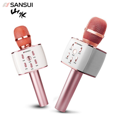 

Пейзаж (sansui) K3 Национальная песня K Мобильный микрофон Эндрюс Bluetooth Карманный KTV Беспроводной микрофон Домашнее пение артефакт Rose Gold Deluxe Edition