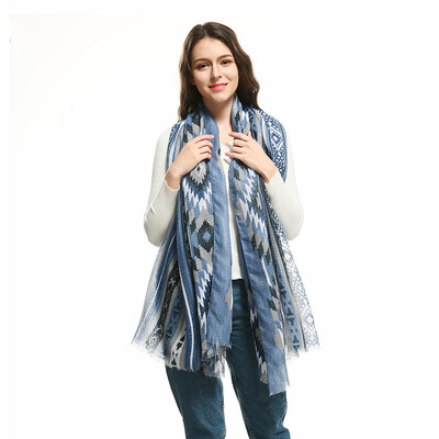 

JeouLy Women Lady Shawl Striped women Scarves новое прибытие 2018 весной и осенью женщины шарф хлопок и льняной шарф