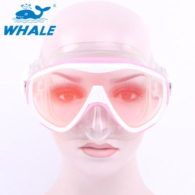

Whale Scuba Diving Snorkeling Electroplating Frameless Mask