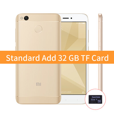 

Глобальная версия Оригинальный Xiaomi Redmi 4X 3GB 32GB Smartphone Snapdragon 435 Octa Core 5.0 "Дисплей 4G FDD LTE 4100mAh Отпеча