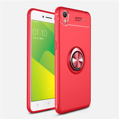 

OPPO A37 роскошь металлическое кольцо, магнитные брекет - shockproof охлаждения тпу телефон дело