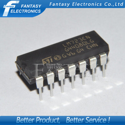 

5PCS LM723CN DIP14 LM723 new and original IC free shipping