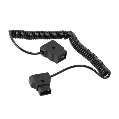 

Coiled D-TAP 2Pin Male to Female Extension Cable For Anton Battery DSLR Rig