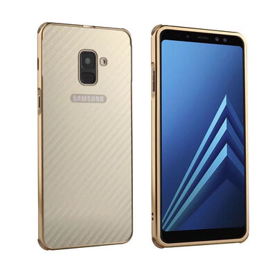 

GANGXUN®Samsung Galaxy A8 Plus 2018 Металлический корпус Противоударная гальваническая крышка