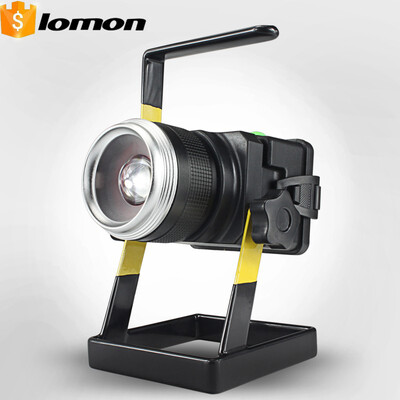 

Rechargeable LED Floodlight 1000 Lumens CREE T6 LED Spotlight Garden Ground Light Zoomable Mobile Camping Emergency Tool Work Ligh