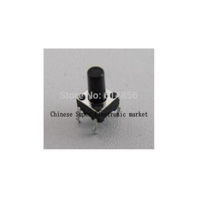 

100PCS Push Button Switches 6mm6mm10mm DIP-4 6x6x10mm Tactile Switches Push Button Tact Switch 6610mm
