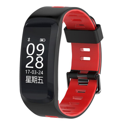 

No.1 F4 Smart Fitness Bracelet IP68 водонепроницаемый кровяной кислородный монитор сердечного ритма кислорода для IOS / Android