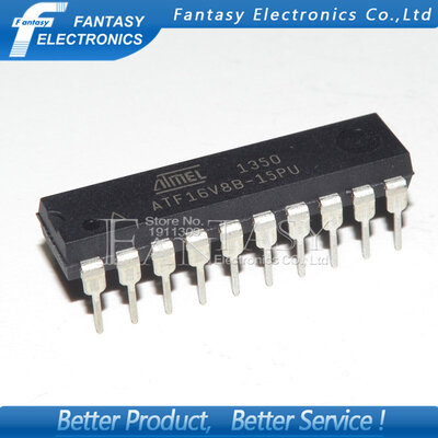 

10PCS ATF16V8B-15PU DIP20 ATF16V8B-15 DIP ATF16V8 new&original IC free shipping