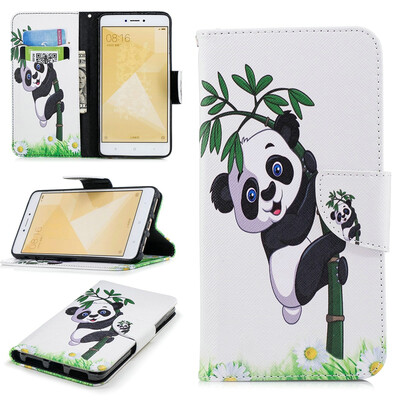 

BEFOSPEY Painting PU LeatherSoft TPU Card Slot Stand Wallet Case For Xiaomi Redmi Note 4 4X 55"2017