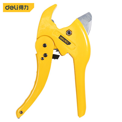 

Deli deli PVC pipe cutter automatic bounce type wire trough tube cutter 42mm DL2502