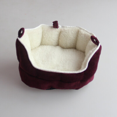 

Hamster luxury Sofa House Small Animal Winter Warm Fleece Bed